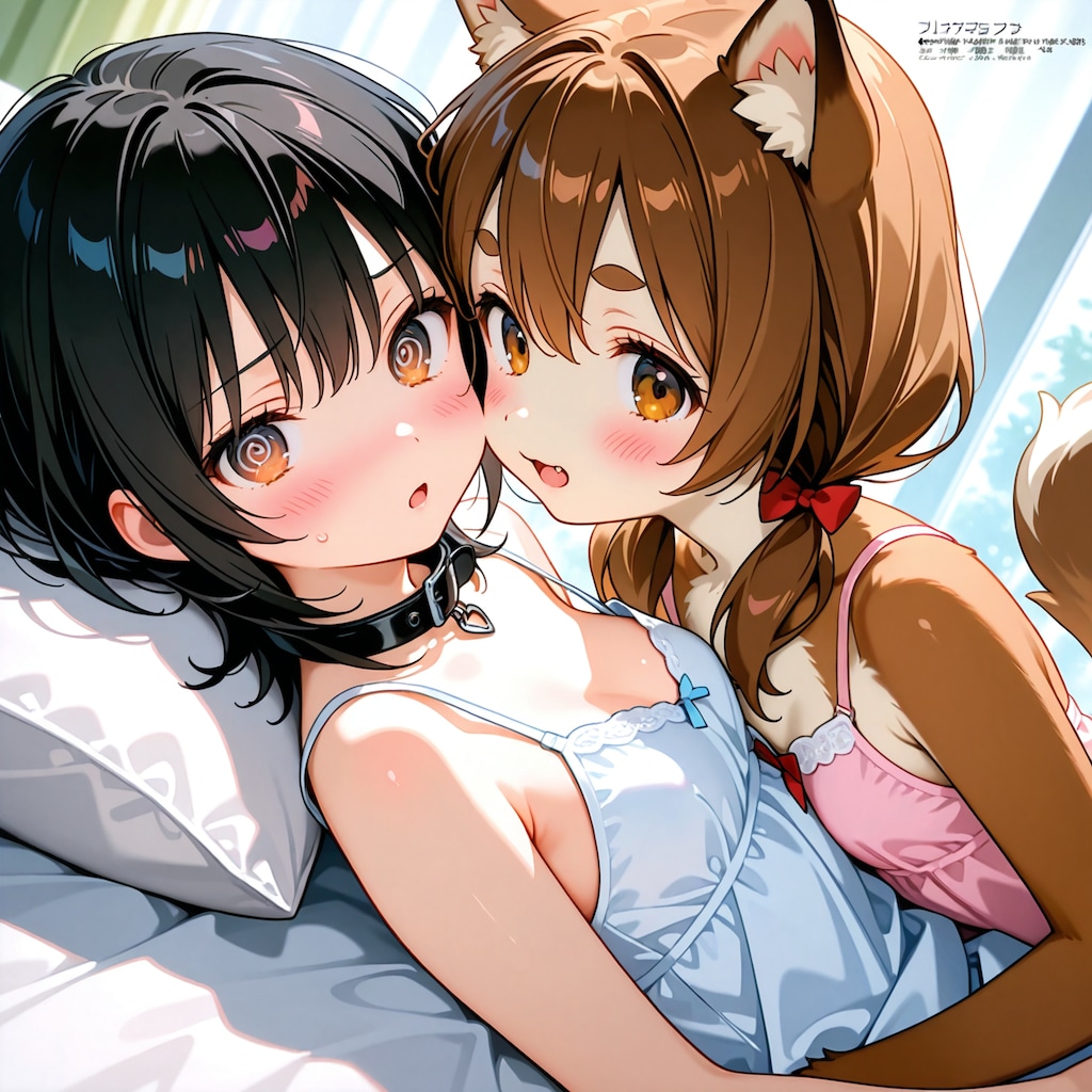 イケメン女子とケモ転校生ちゃん