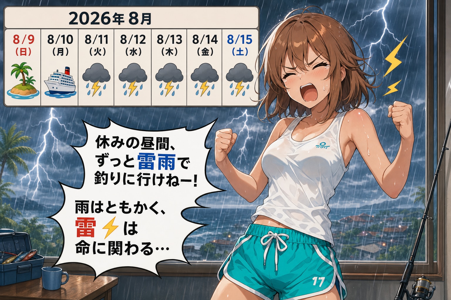 Boxcrabの夏休み | の人気AIイラスト・グラビア
