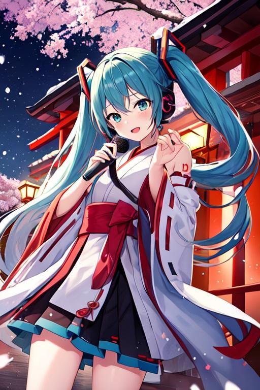 初音ミク神社ライブ