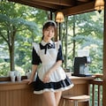 新緑カフェのメイド 9枚目
