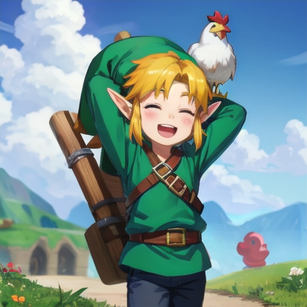 コッコをのせたリンク