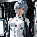 EVA_綾波っぽい_005　プラグスーツ分追加 2枚目