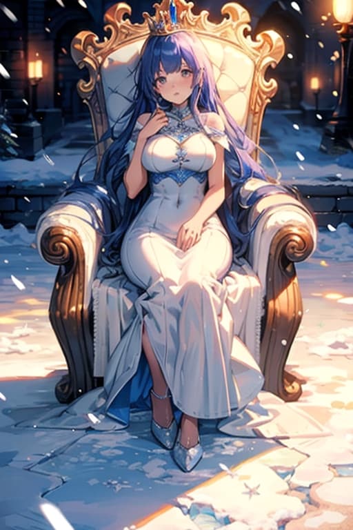 雪の女王様は財産差し押さえられました | の人気AIイラスト・グラビア
