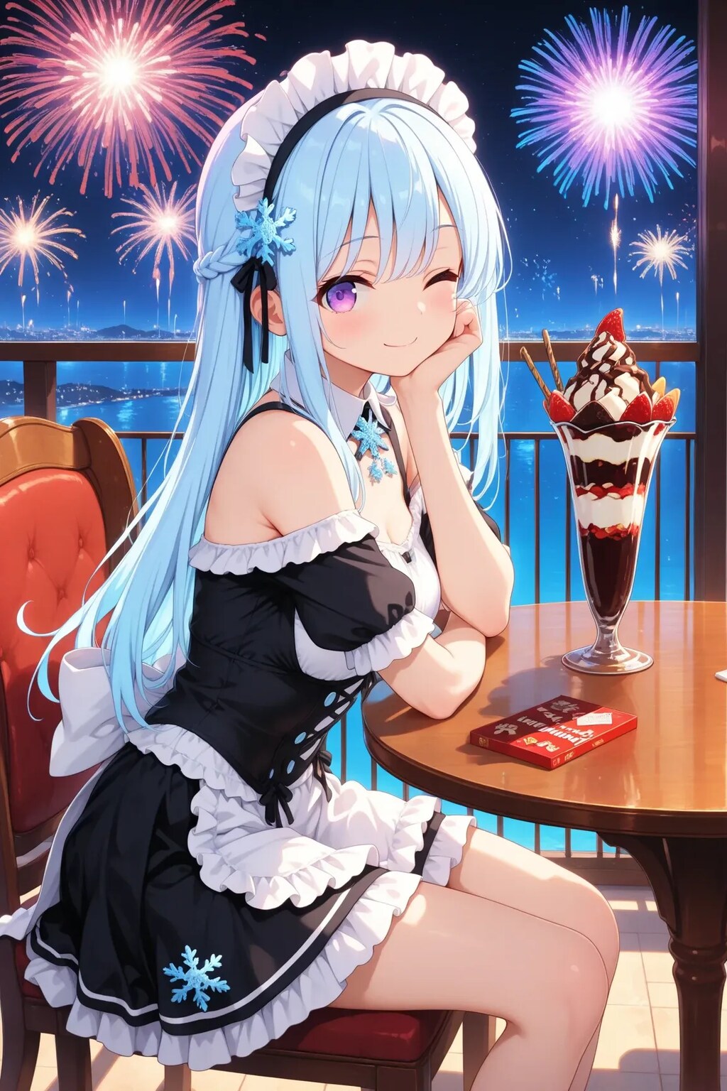 花火よりパフェ🍨