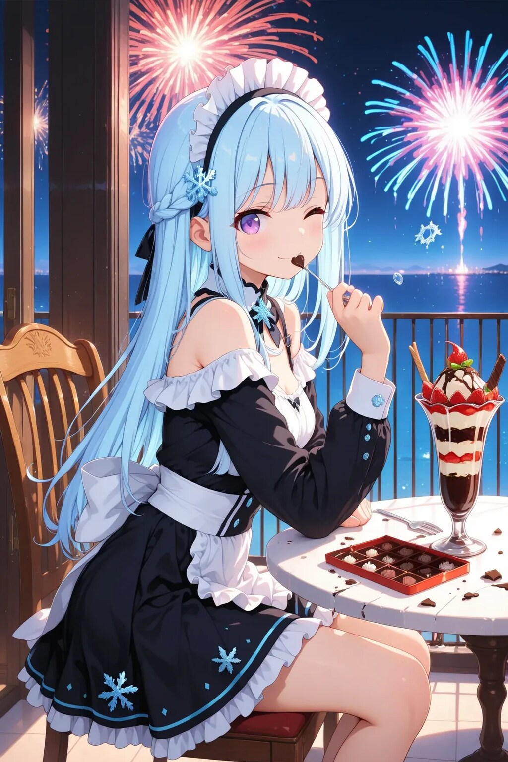 花火よりパフェ🍨