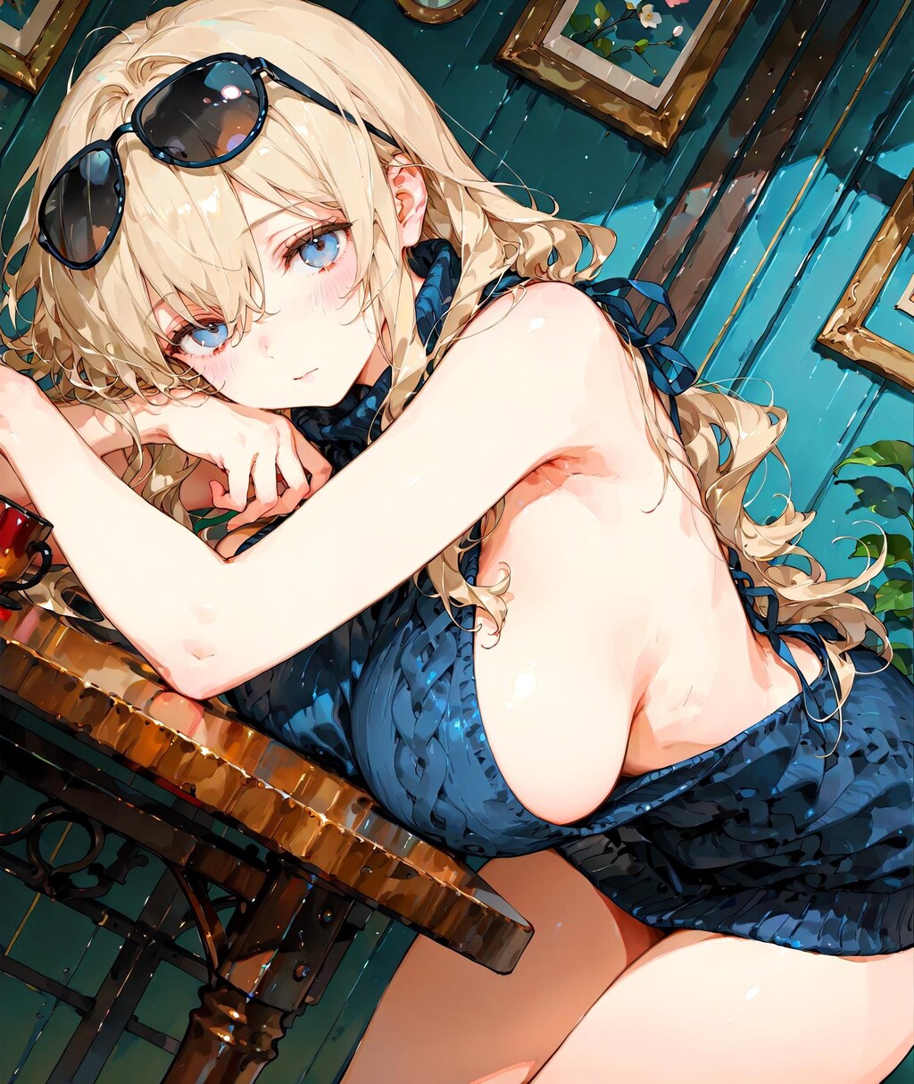 サングラスと少女