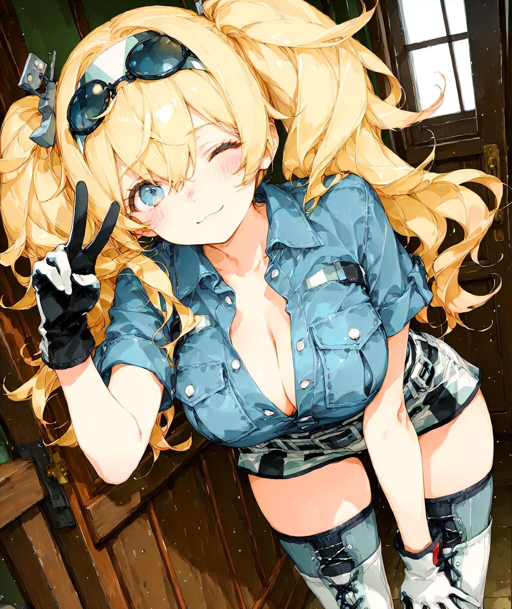 サングラスと少女