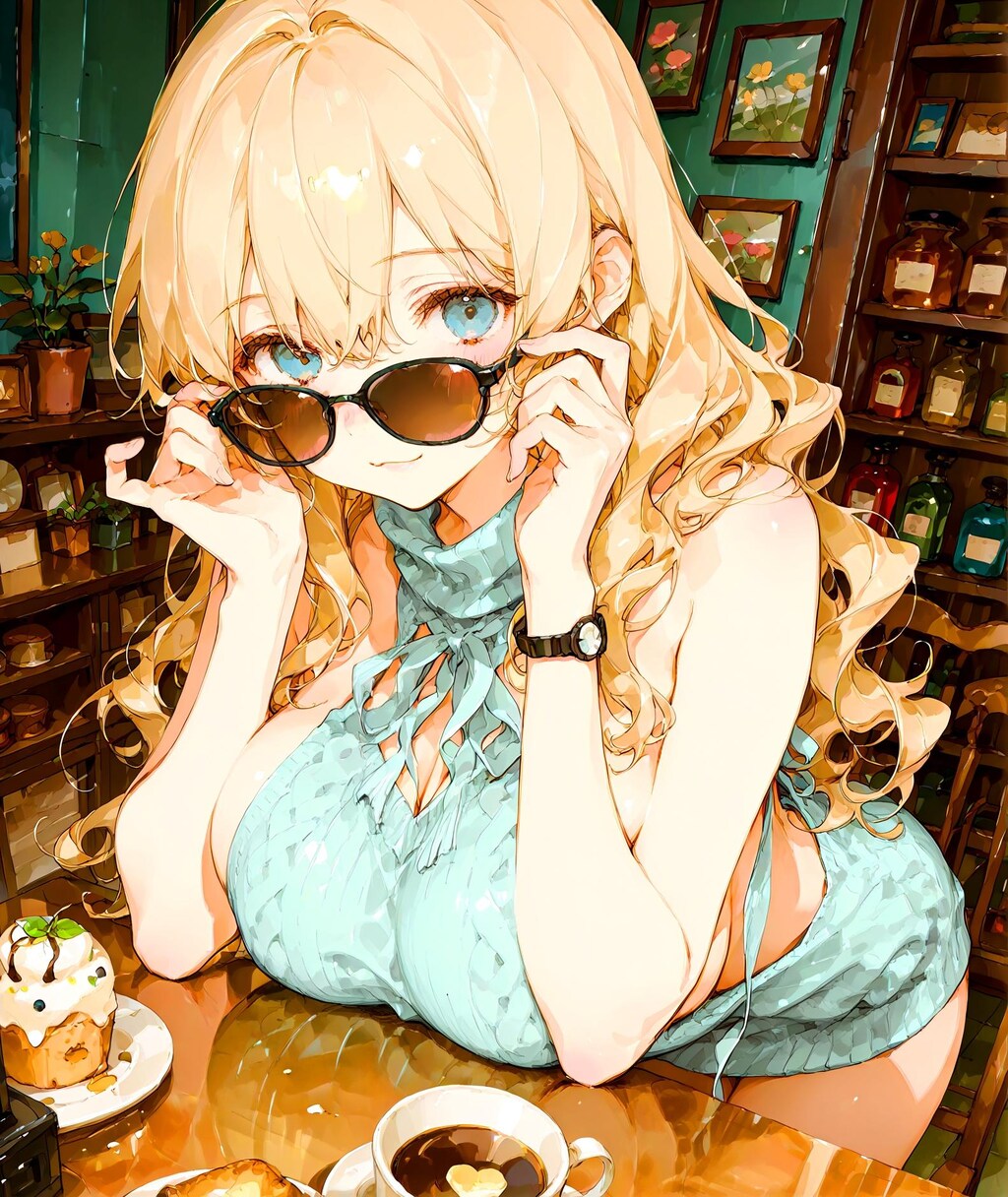 サングラスと少女