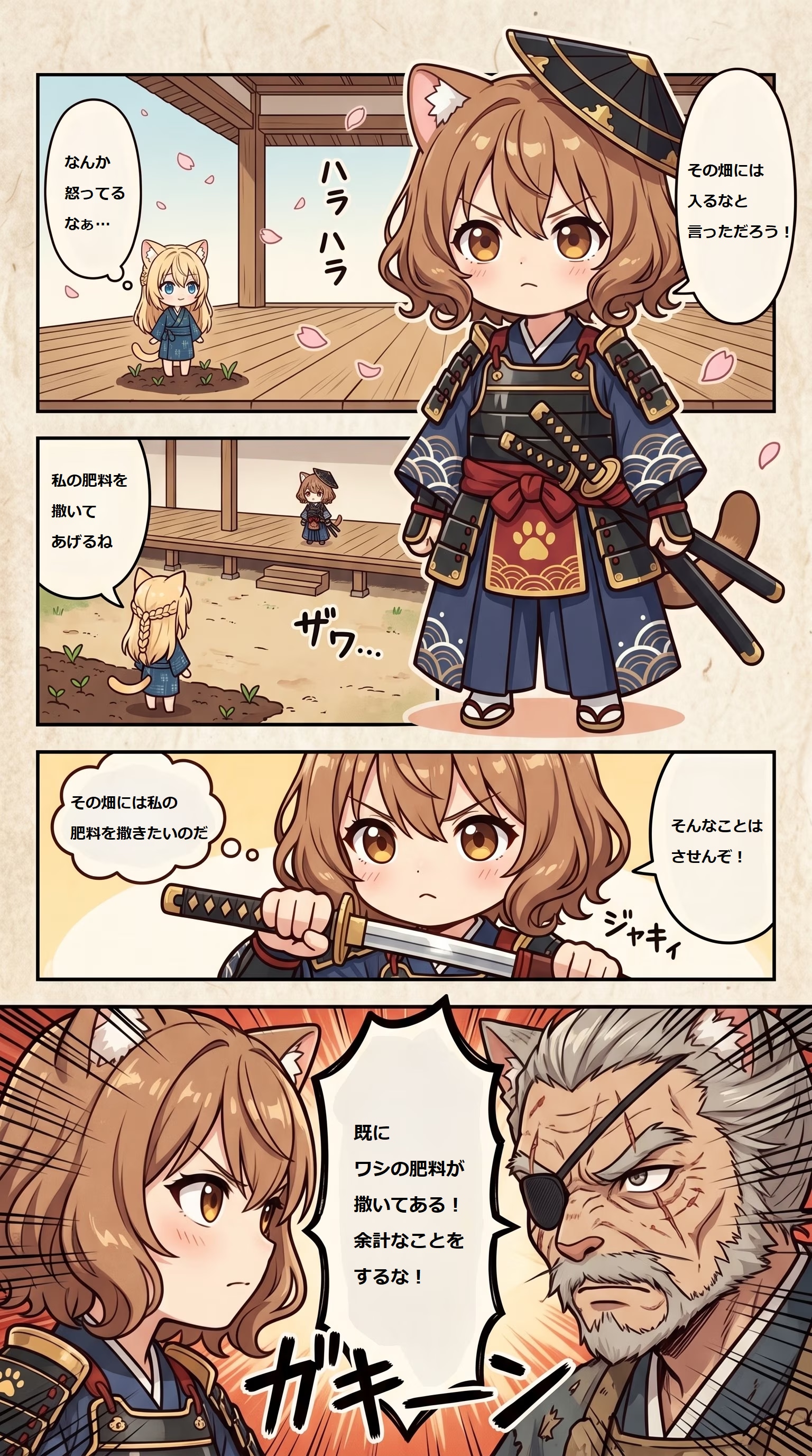 【回答】果たし合い