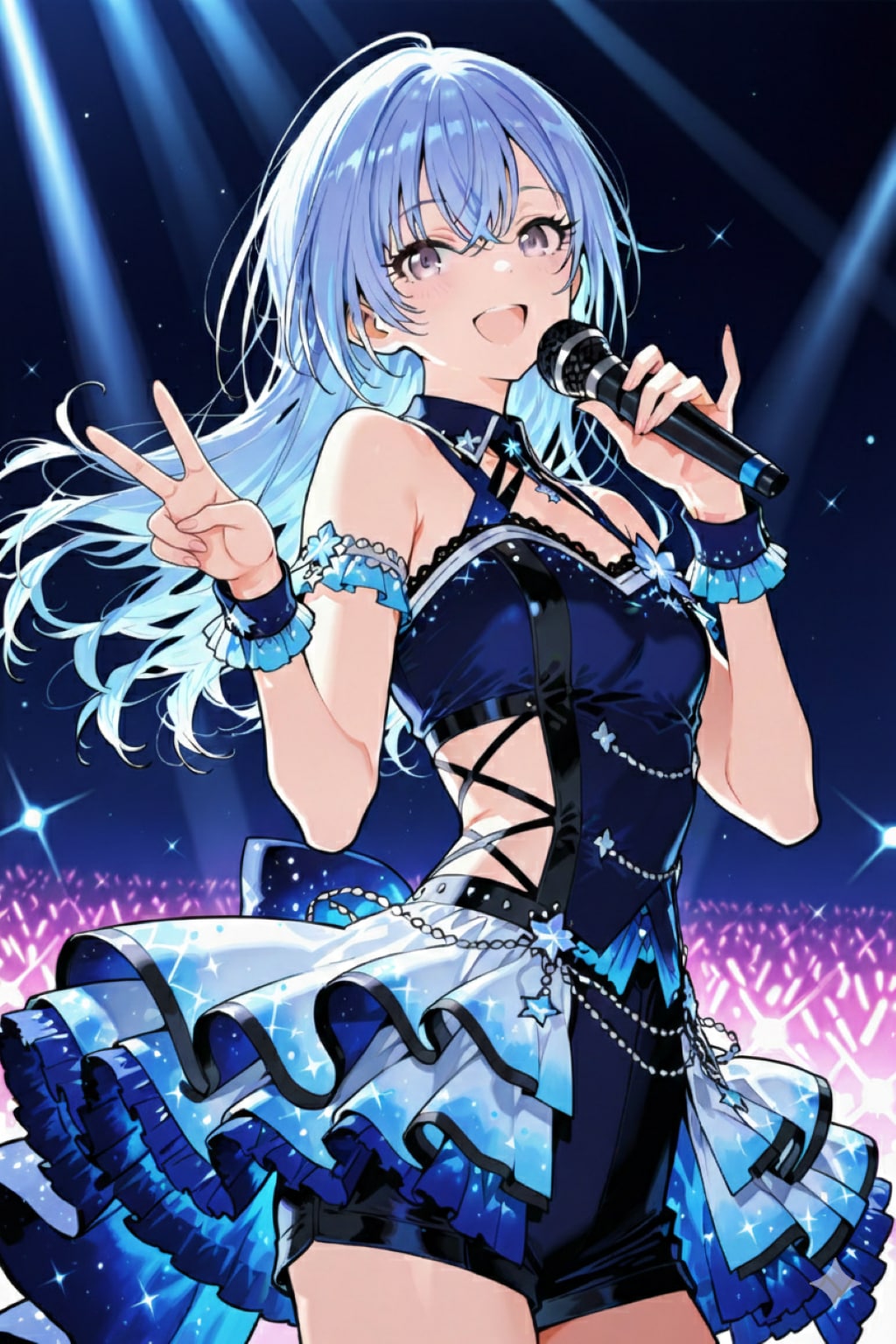 【コンサート】鈴木羽奈ちゃん　新作衣装 Ver.01 | の人気AIイラスト・グラビア