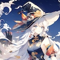 銀髪の魔女。 2枚目