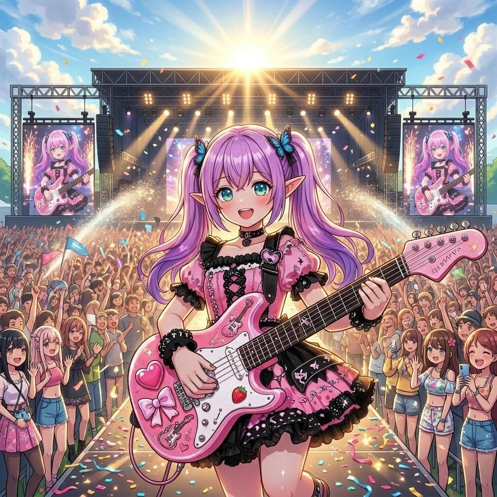夏フェス風