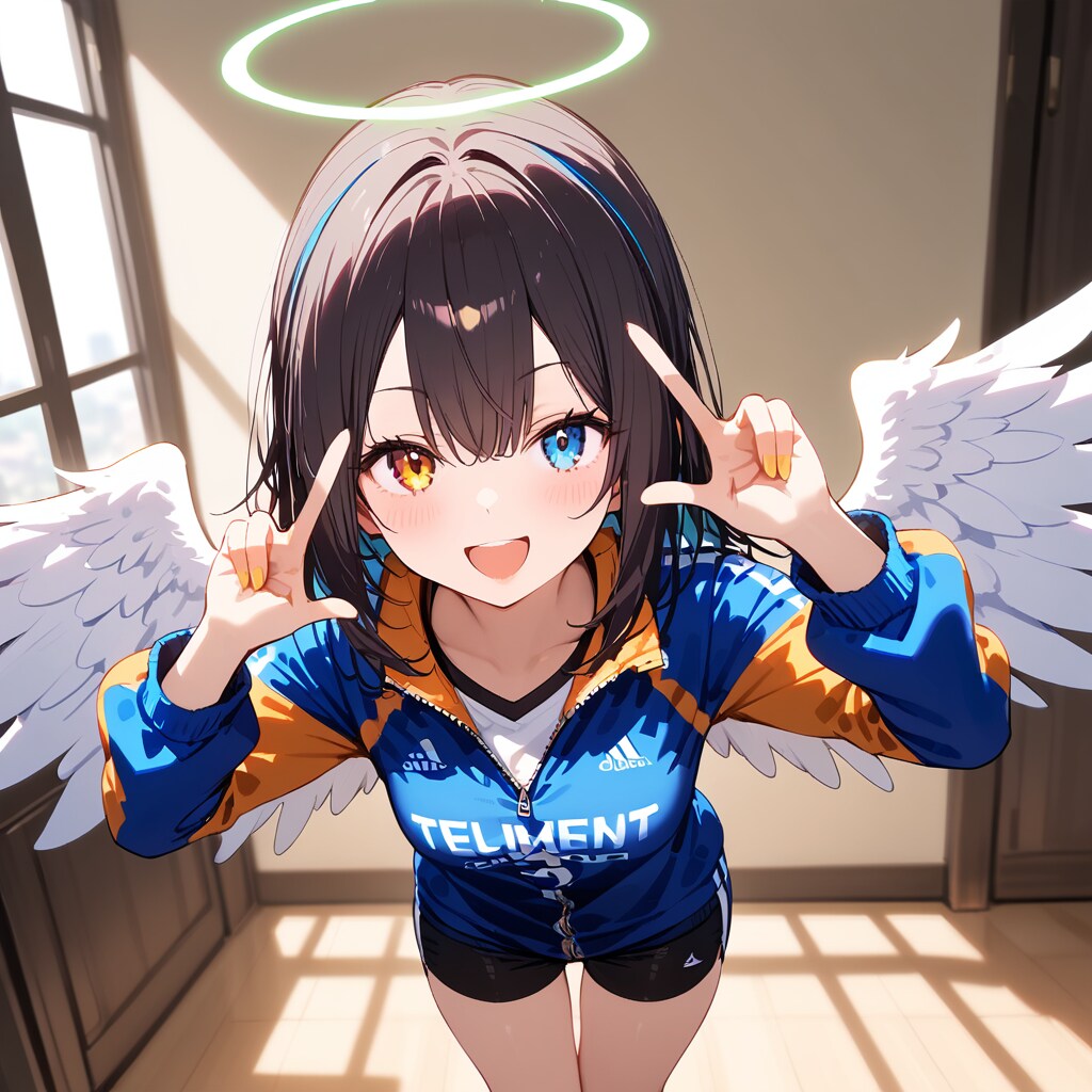 オッドアイ天使さん | の人気AIイラスト・グラビア