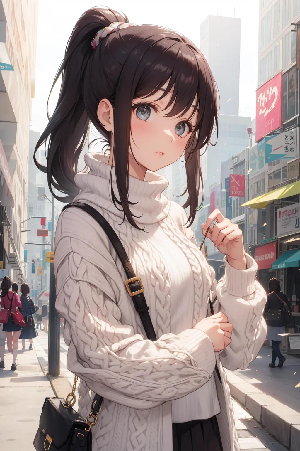 ポニーテールニットちゃん