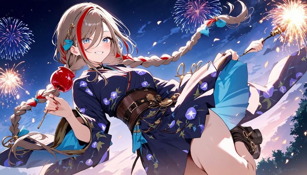 花火 - 来栖夏芽 / にじさんじ