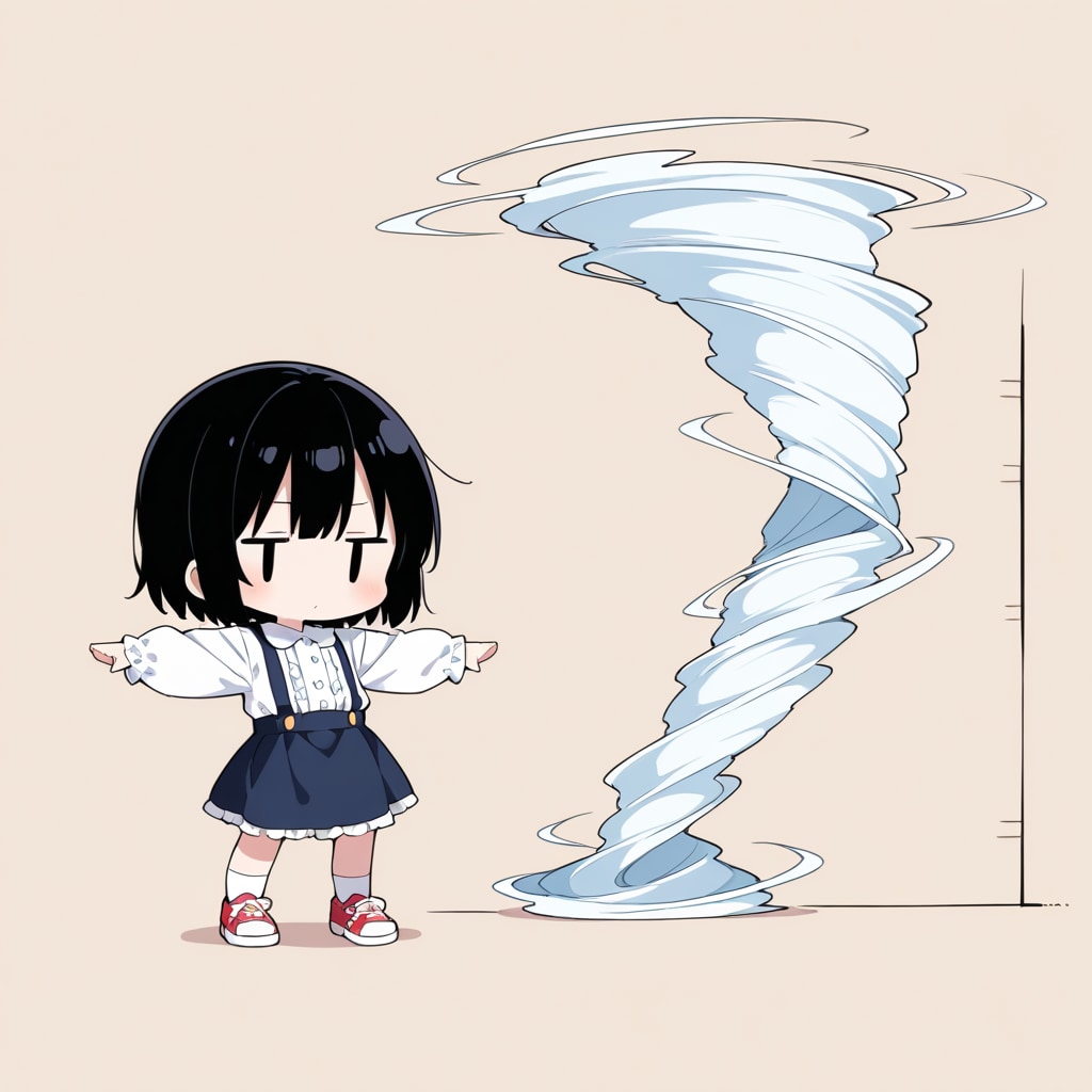 竜巻を起こす！