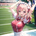 メイド風チアリーダー！ 2枚目