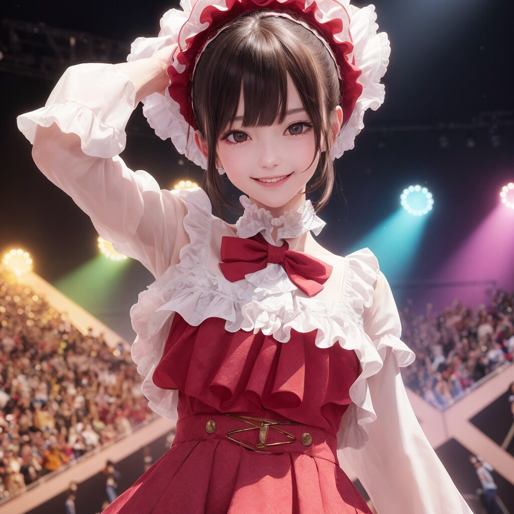 アイドル | の人気AIイラスト・グラビア