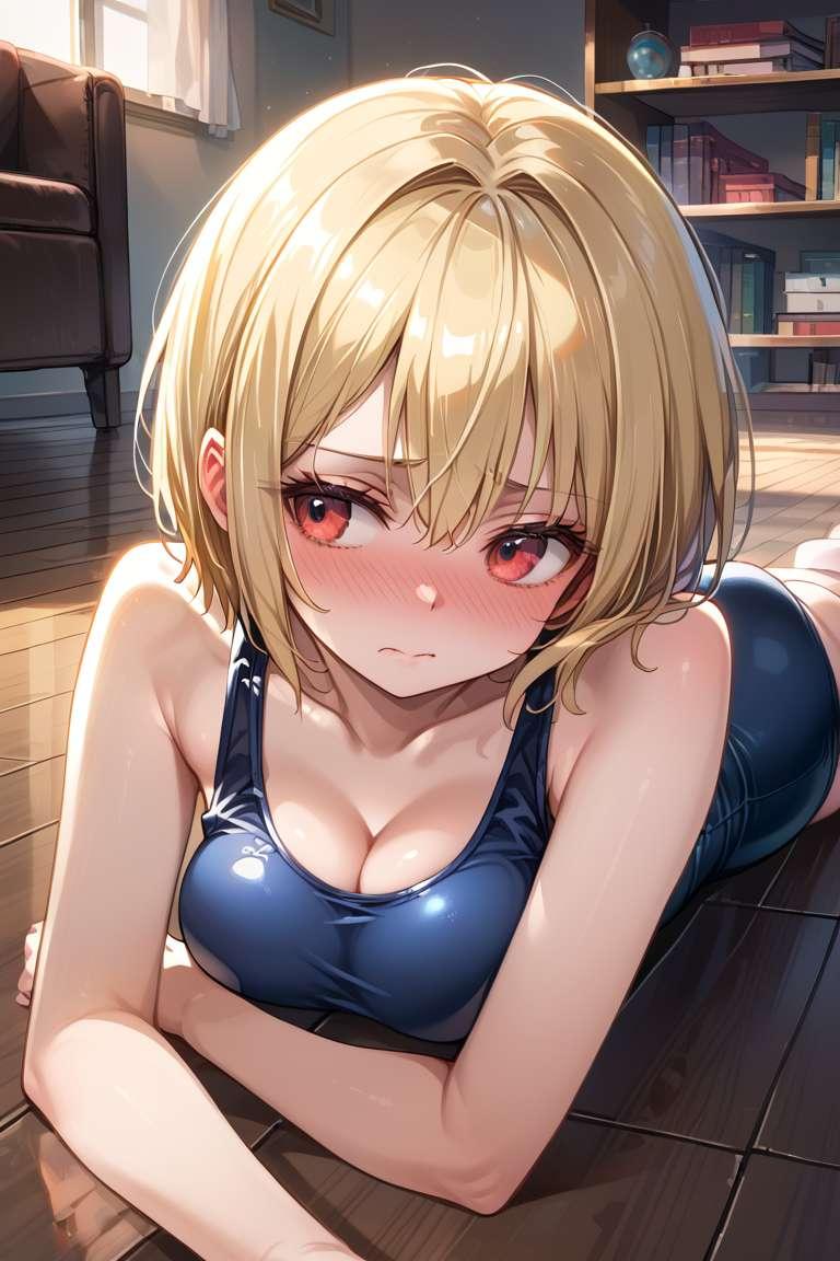 寝そべり