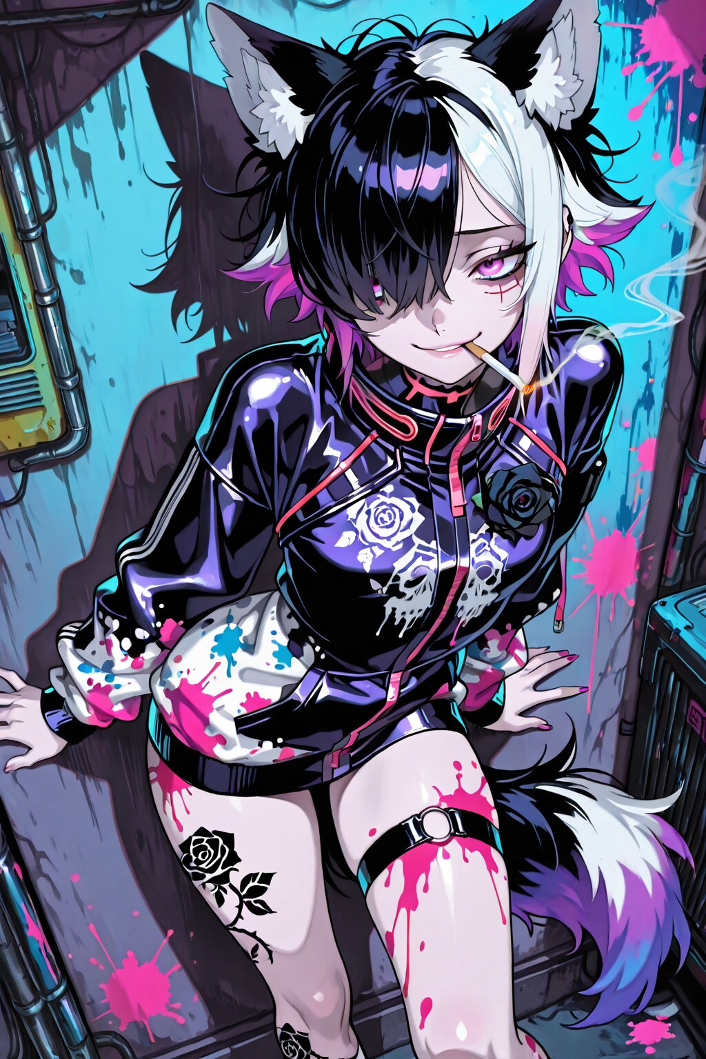 vivid smoke