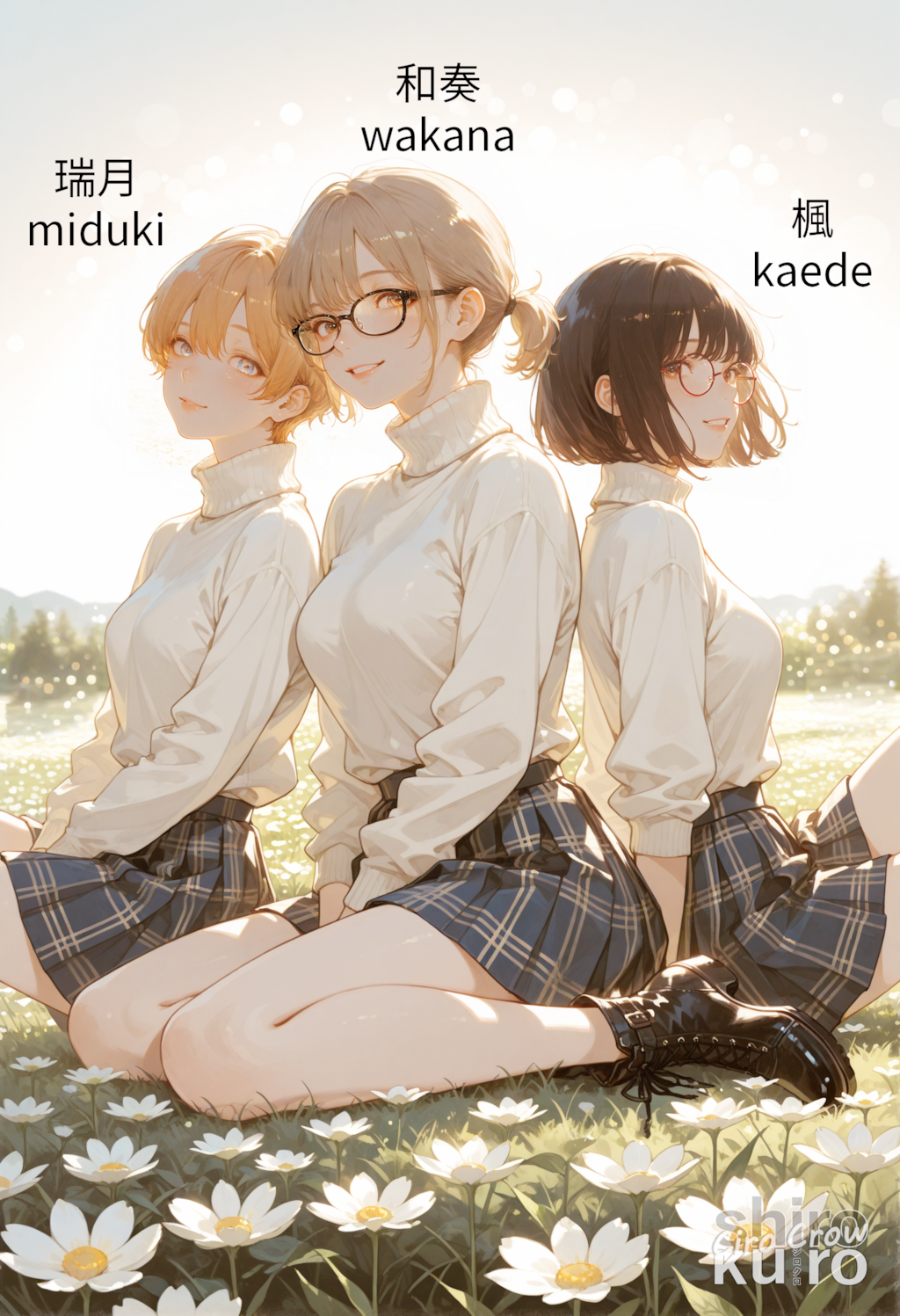 ✨シロクロ ファミリー✨