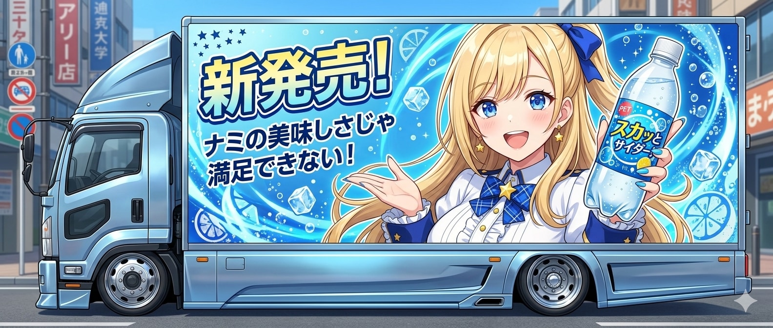 ナミちゃんのアドトラック