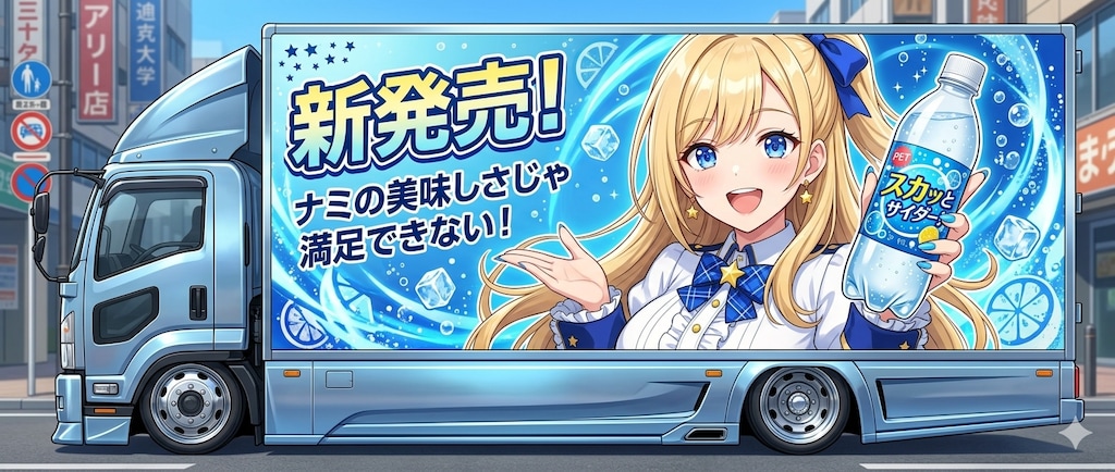 ナミちゃんのアドトラック
