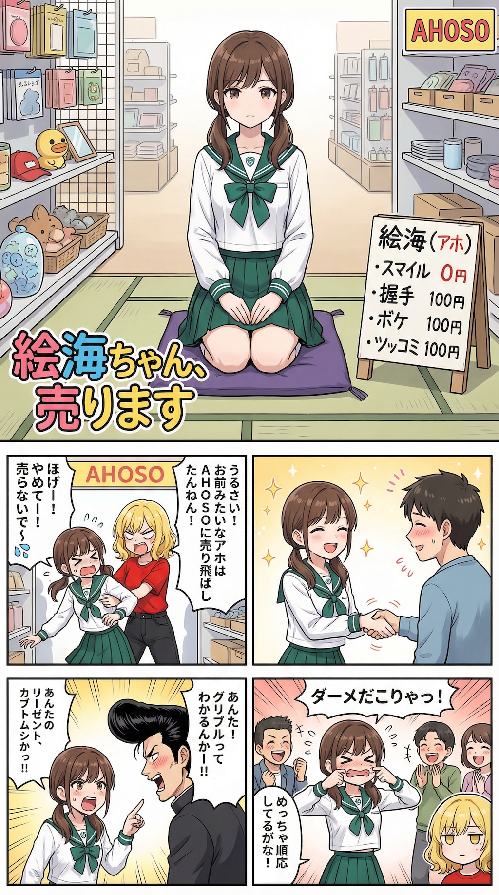 絵海ちゃん、売ります