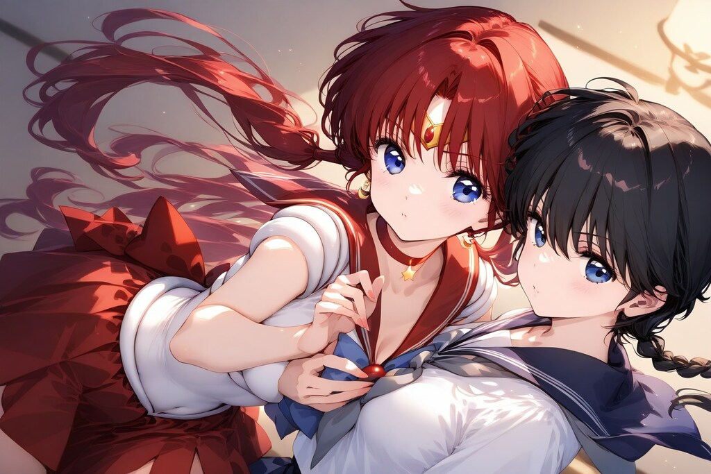 先輩っ！セーラーらんマーズで抱いてくださいっ！