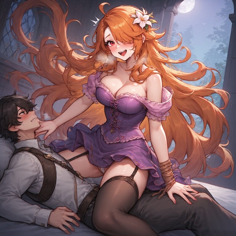 オレンジ髪のラプンツェル