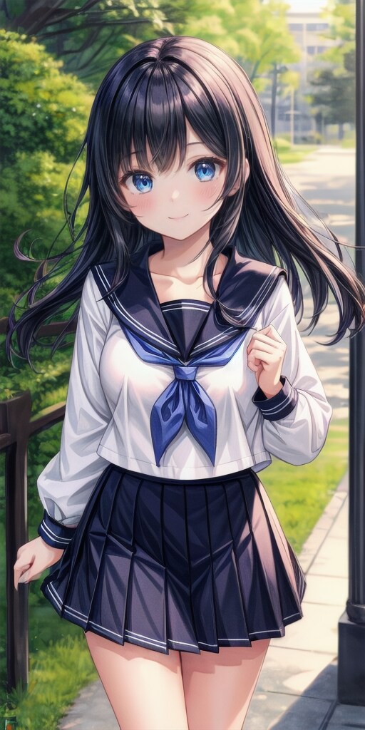 女子高生 high school girl | の人気AIイラスト・グラビア