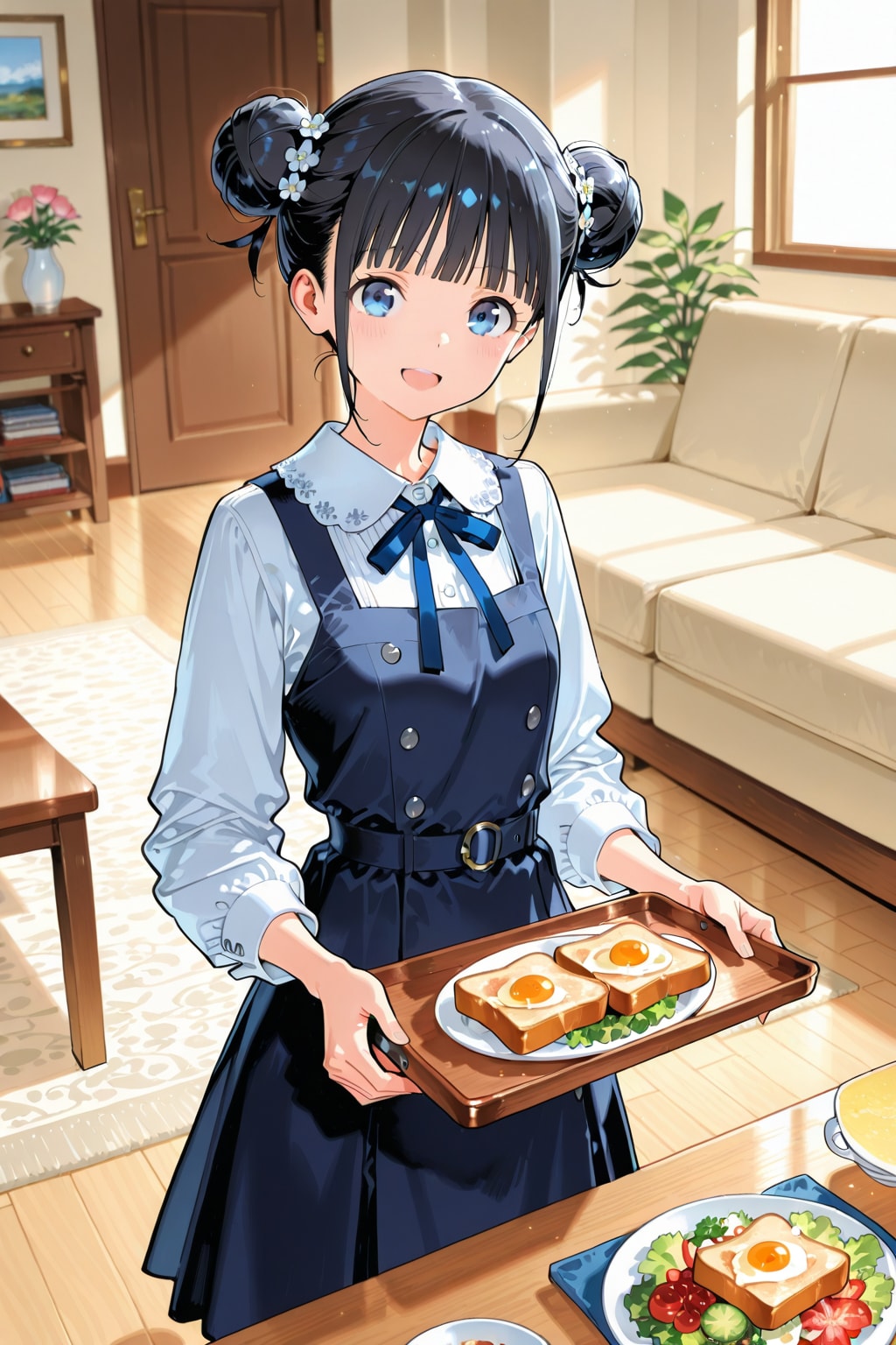 おだんごちゃん🍡✨と朝ごはん🍚✨　6/29