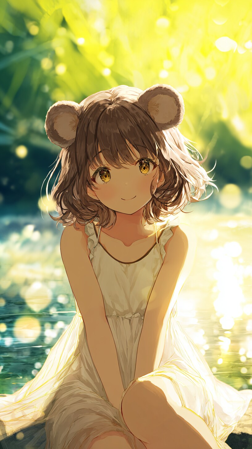 さわやかくま娘🐾 | の人気AIイラスト・グラビア