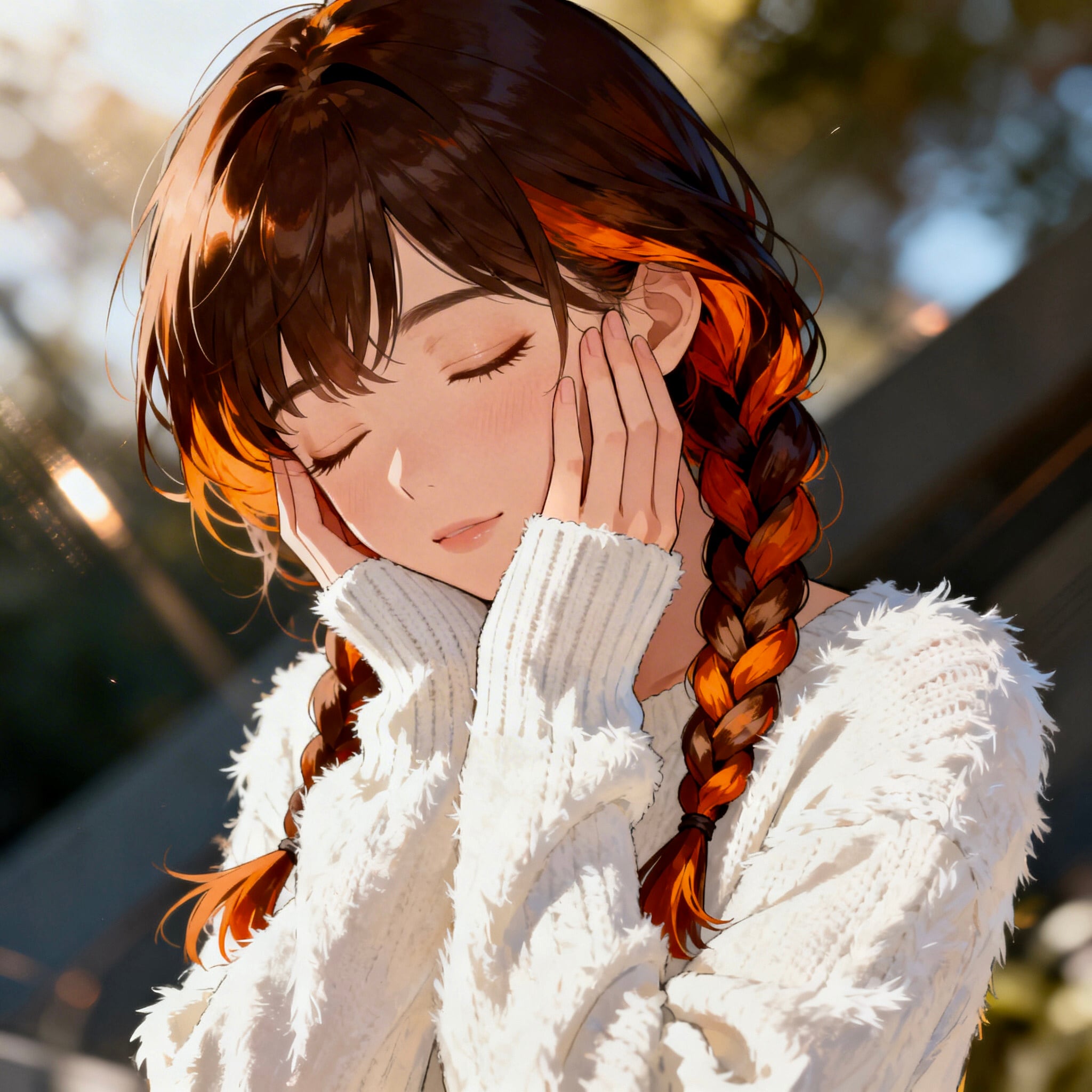 三つ編みツインテール(結髪) | の人気AIイラスト・グラビア