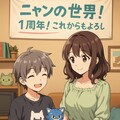 小説『ニャンノ世界一周年by朝凪梨李』【ニャンノ世界】 11枚目