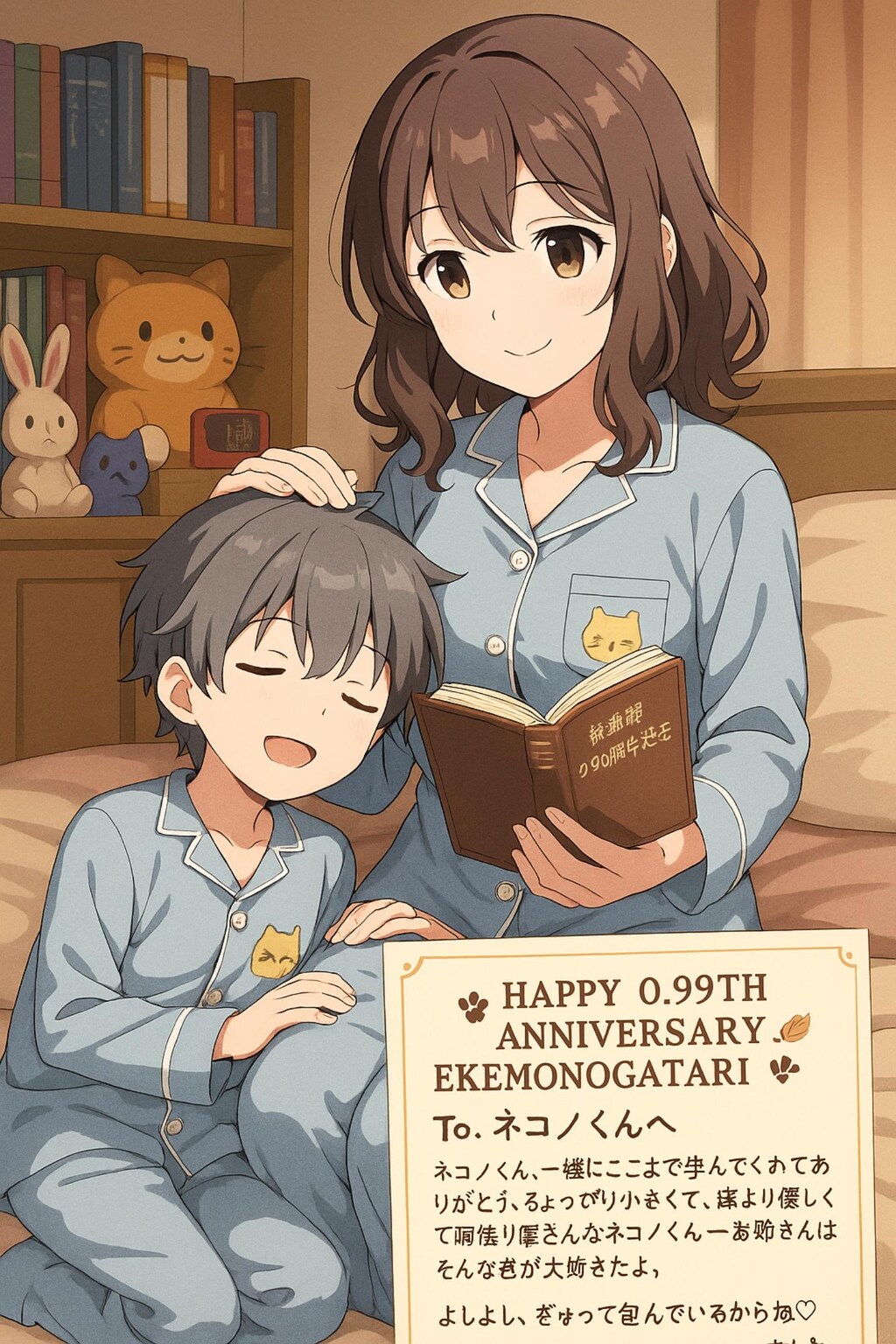 小説『ニャンノ世界一周年by朝凪梨李』【ニャンノ世界】