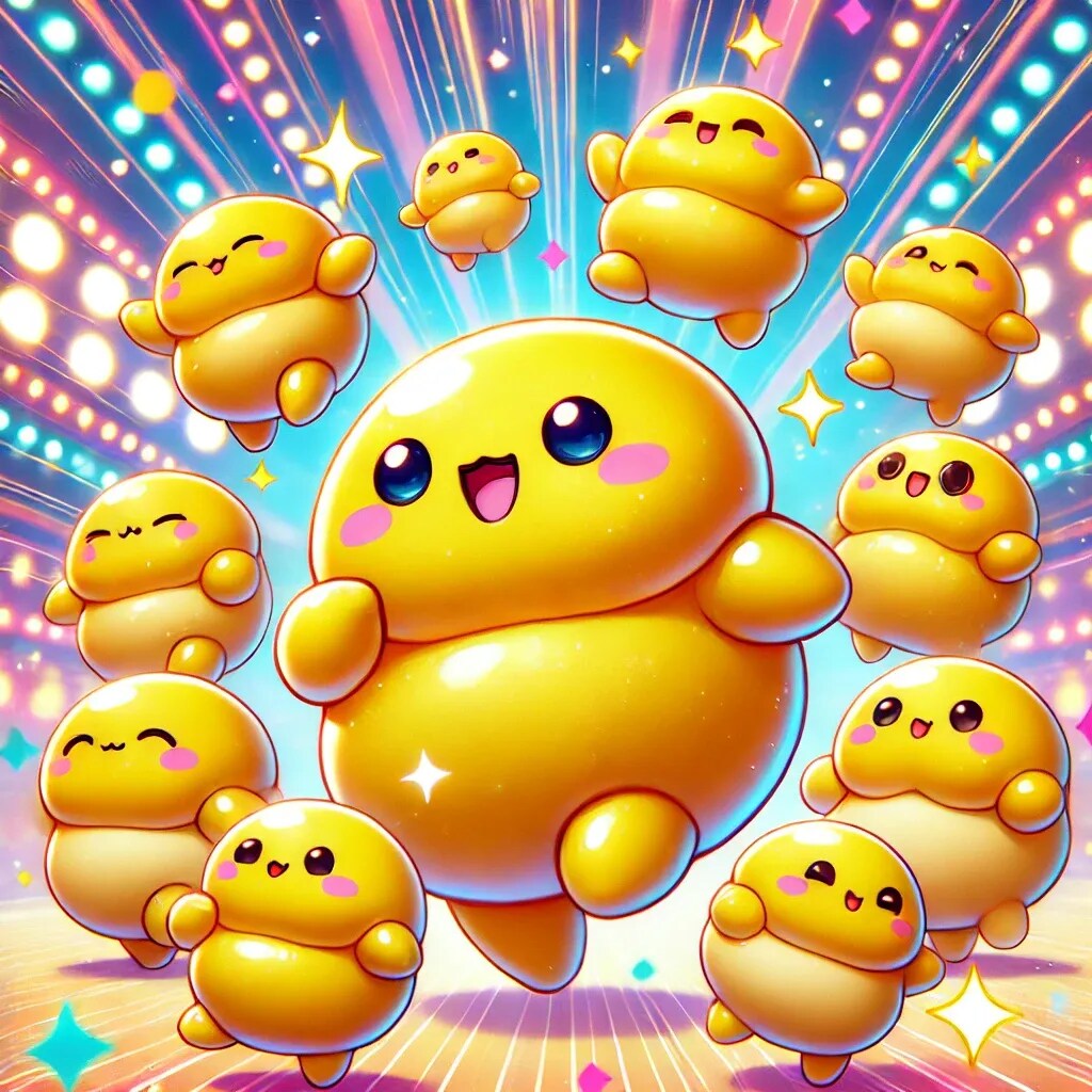 躍るファットイエロー