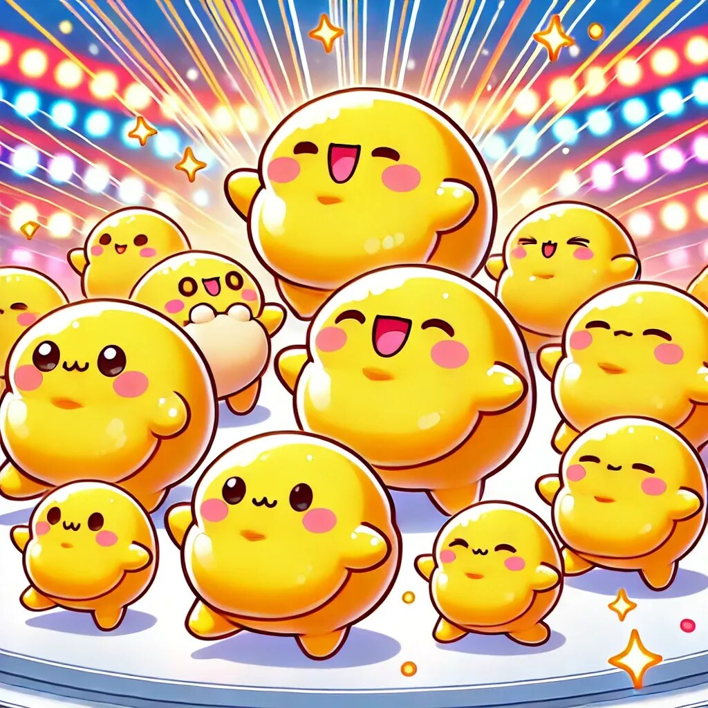 躍るファットイエロー