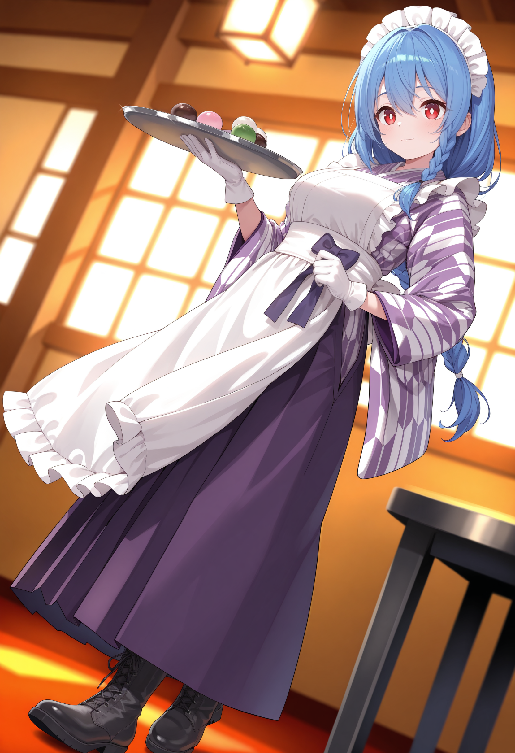 メイドさん・大正浪漫な和メイド