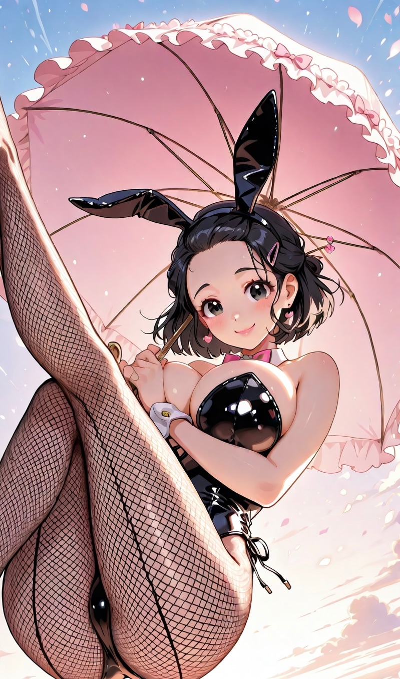 空飛ぶバニー