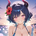夕日を背に 6枚目