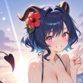 夕日を背に 2枚目