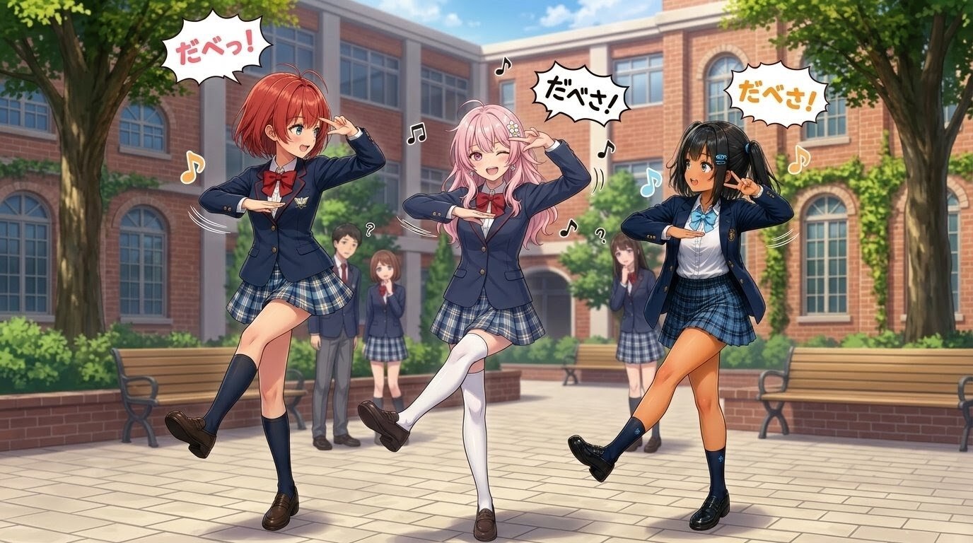 みんなでだべだべダンスだべ〜