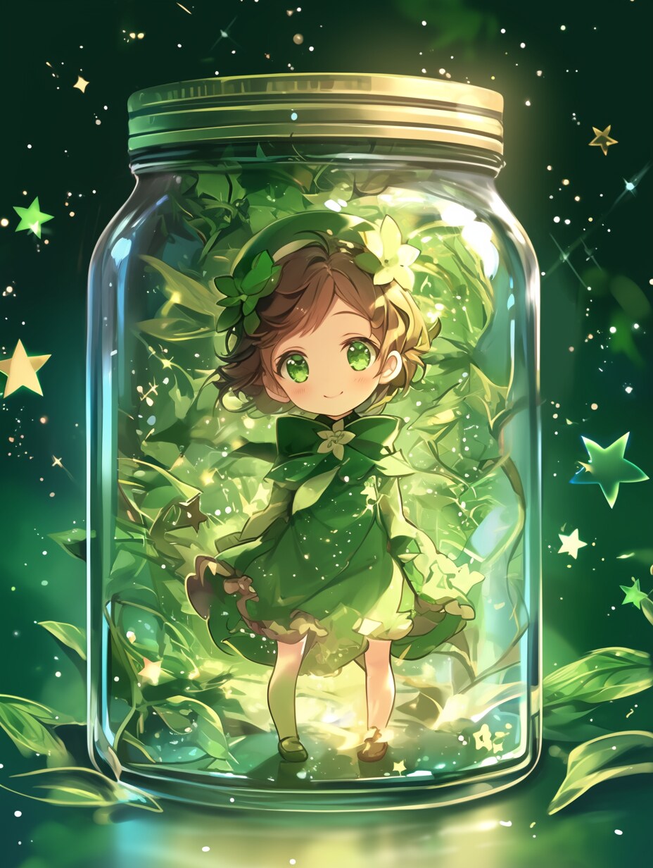 「瓶詰の少女」碧85