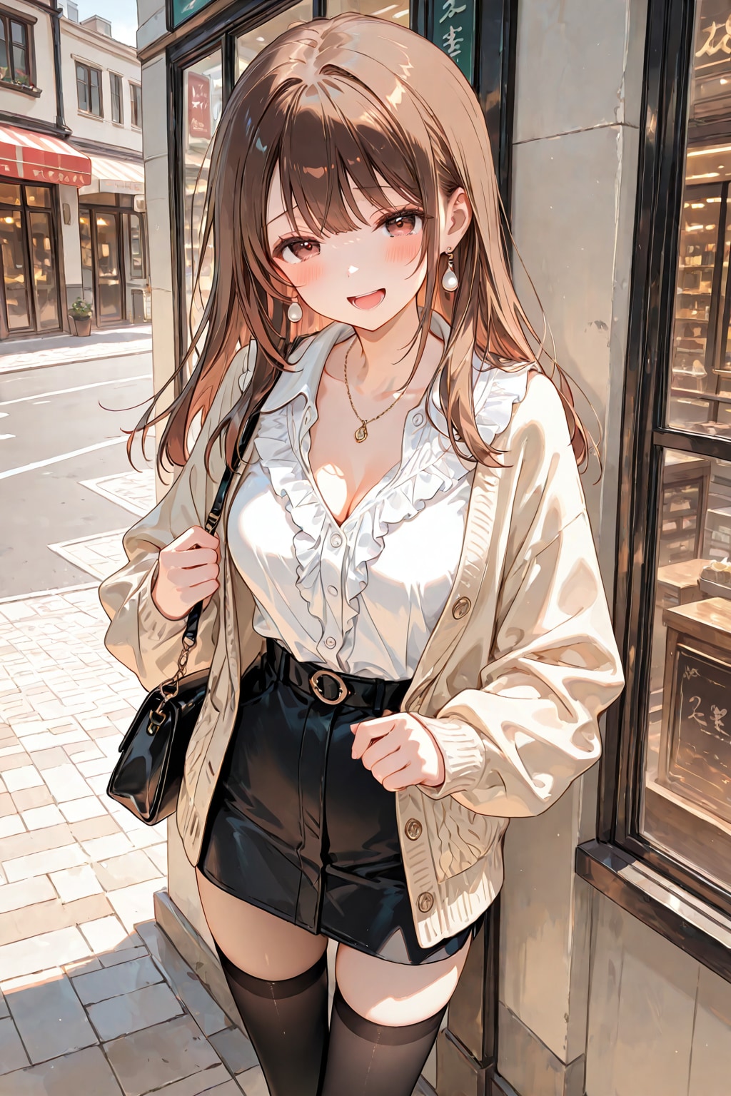 大人の休日デート『あ、きたー。待ってたよ♡　どこいこっか♪』
