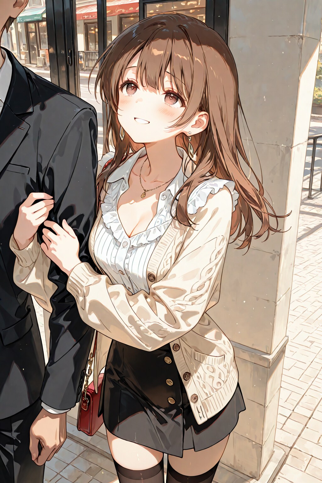大人の休日デート『あ、きたー。待ってたよ♡　どこいこっか♪』