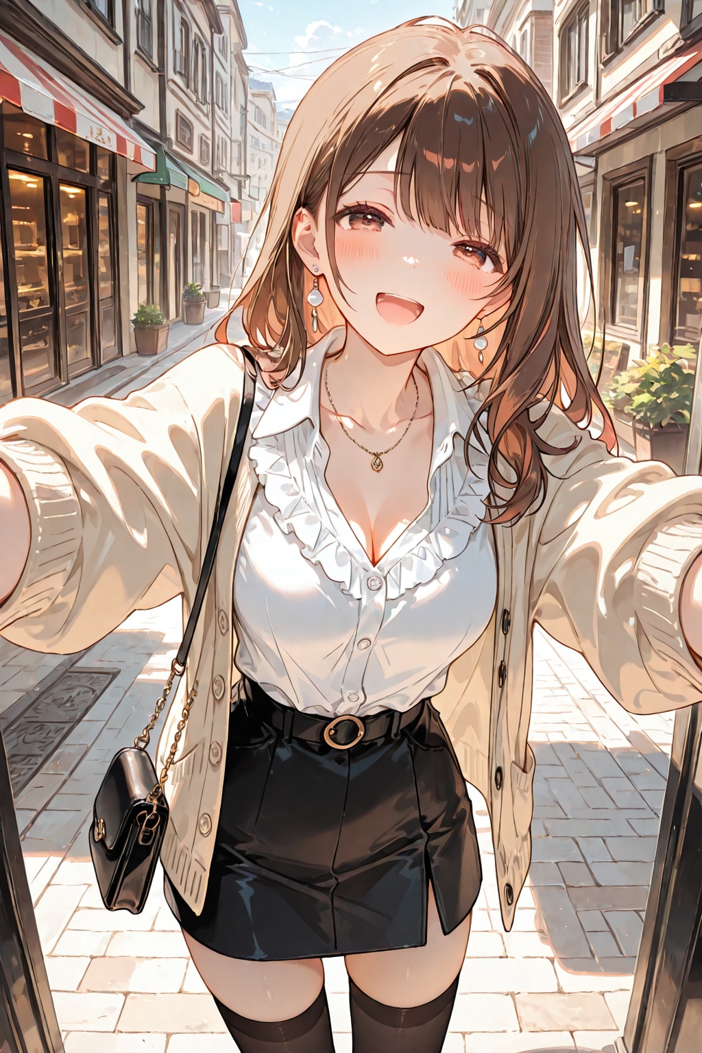 大人の休日デート『あ、きたー。待ってたよ♡　どこいこっか♪』
