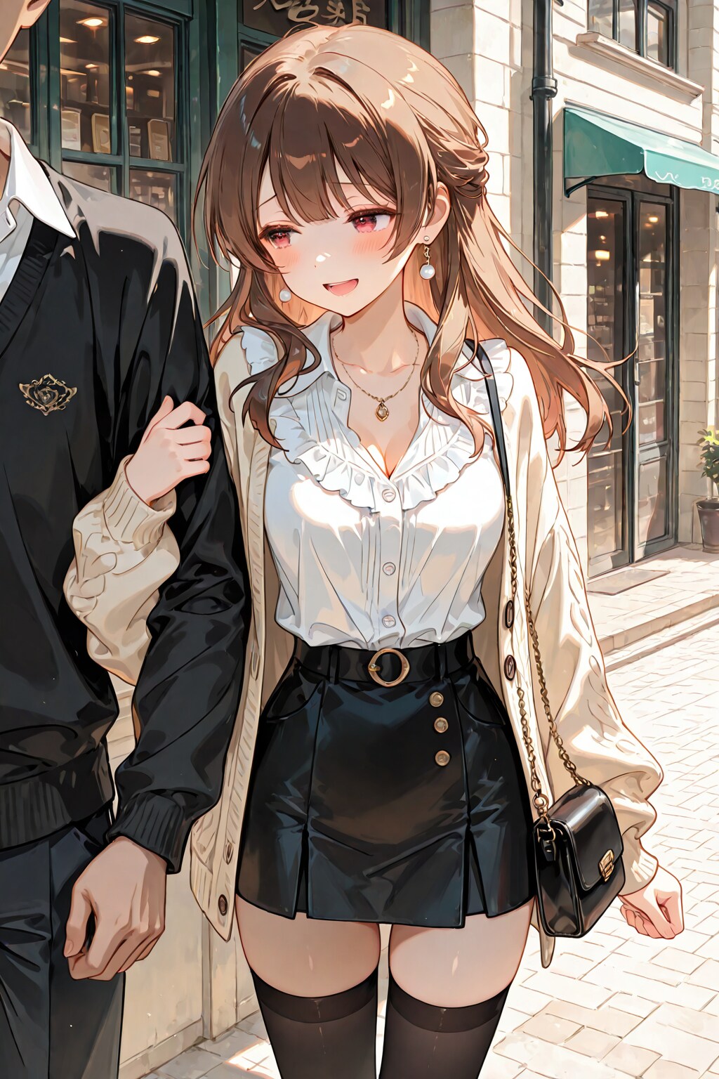 大人の休日デート『あ、きたー。待ってたよ♡　どこいこっか♪』
