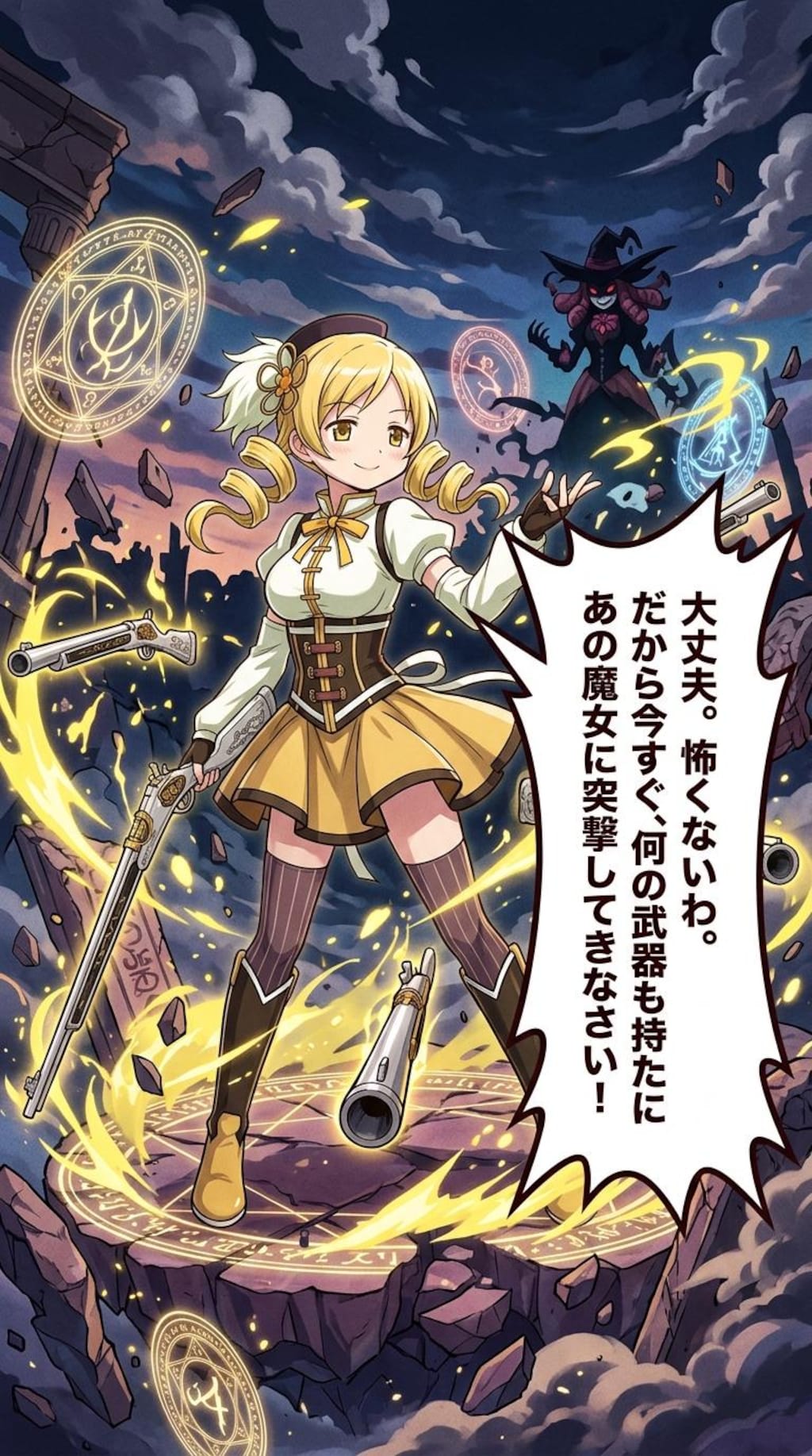 きょうのアドバイスのボツ画像というか、なんか楽しくなって色々とやったやつ