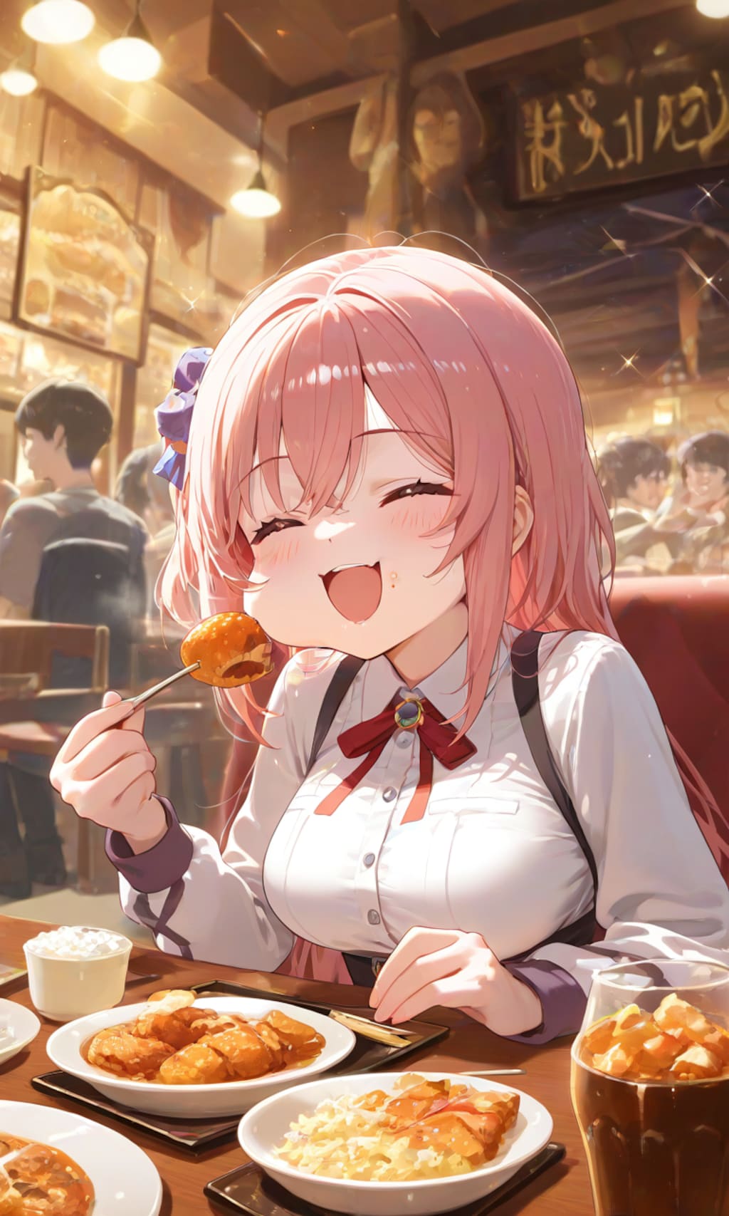 ん〜ほっぺおちちゃう〜